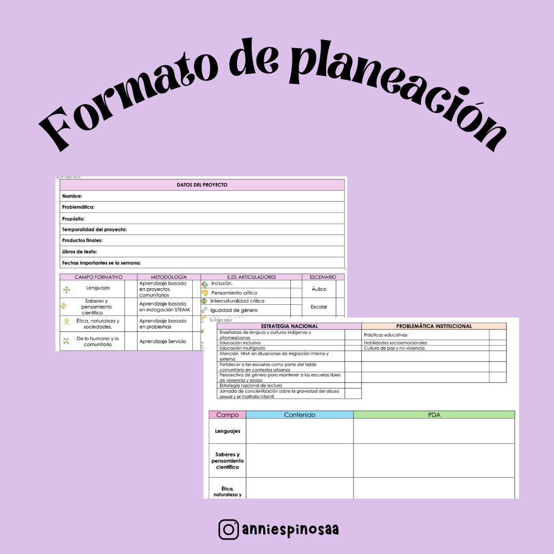 Planeación para Primaria